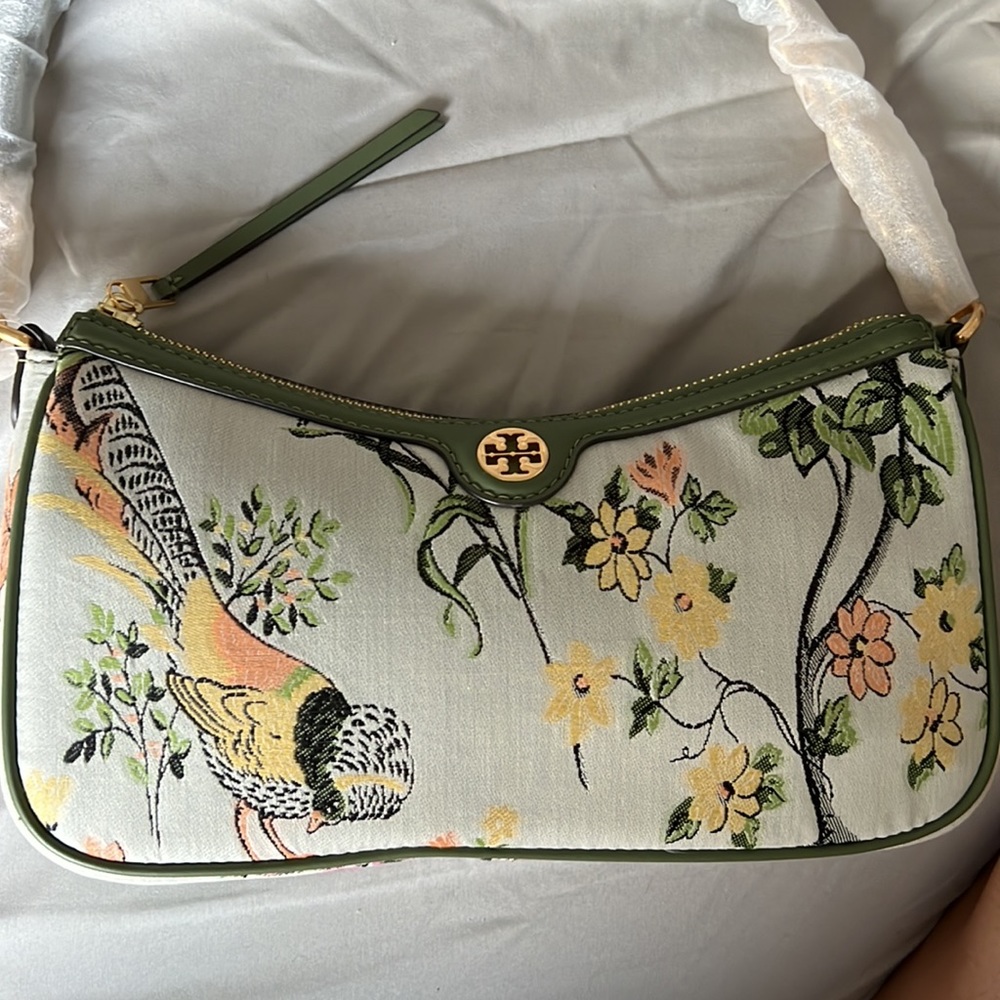 Tory Burch Embroidered Shoulder Bag